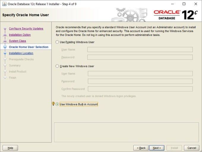 How to Install Oracle Database 12c on Windows image 5