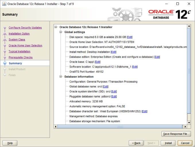 How to Install Oracle Database 12c on Windows image 8