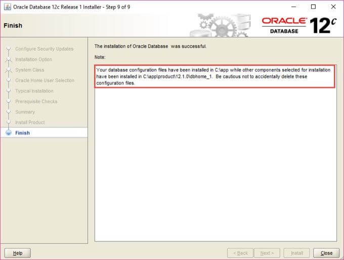 How to Install Oracle Database 12c on Windows image 14