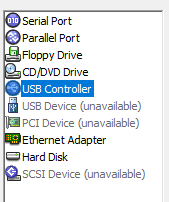 Attach a USB Device to a Virtual Machine in VMware image 4