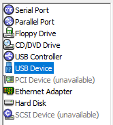 Attach a USB Device to a Virtual Machine in VMware image 7